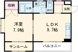 ボストンビルの間取り画像