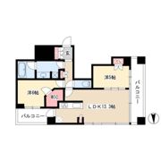 シティタワー名古屋久屋大通公園の間取り画像