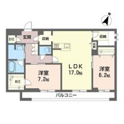 マンスフィールド ヤマコの間取り画像