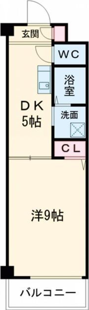 ベルネージュの間取り画像