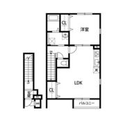 アンプルール リーブル Sanwaの間取り画像
