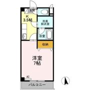 道用アパートメントの間取り画像