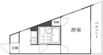ロンスター三軒茶屋の間取り画像