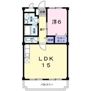 ハイツ上屋敷の間取り画像