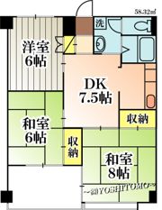 エバーグレース543の間取り画像