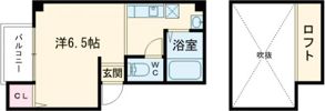パイン神戸三宮の間取り画像