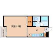アスコット萩野町の間取り画像