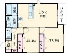 マルベリー堺東の間取り画像