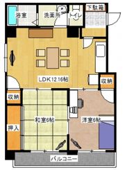 グリームマンションの間取り画像