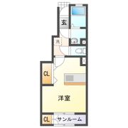 メゾン・ド・モリタⅢの間取り画像