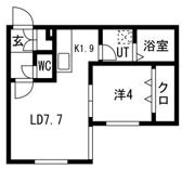 Arc Lord ASABU(アークロード麻生)の間取り画像