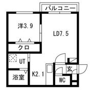 Arc Lord ASABU(アークロード麻生)の間取り画像