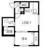 輝和(KIWA) 仮)平岸4条16丁目MSの間取り画像