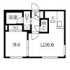 輝和(KIWA) 仮)平岸4条16丁目MSの間取り画像