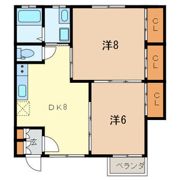グリーンテラスAの間取り画像