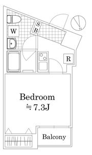 ラフィスタ横浜黄金町の間取り画像