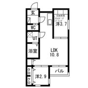 ilusion道徳(イルシオンドウトク)の間取り画像