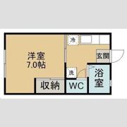 クレインハウスB棟の間取り画像