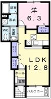 クラール雅の間取り画像