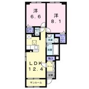 イースト メゾンの間取り画像