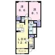 イースト メゾンの間取り画像