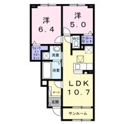 イースト メゾンの間取り画像