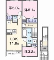イースト メゾンの間取り画像