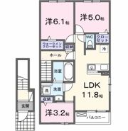 イースト メゾンの間取り画像