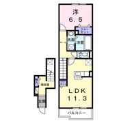 アクア Aの間取り画像