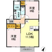 Le・Soleil deuxの間取り画像