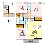 ブルースターの間取り画像