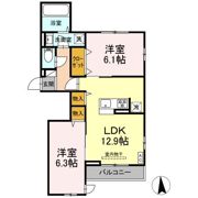 ブリーズコースト Aの間取り画像