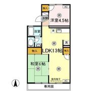 セジュール三島 B棟の間取り画像
