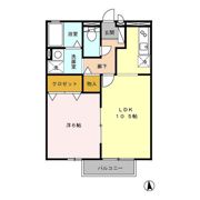 ルミエール花立 B棟の間取り画像