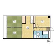 プラザハウス東岡山の間取り画像