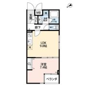 プレール・ドゥーク成増Ⅱの間取り画像