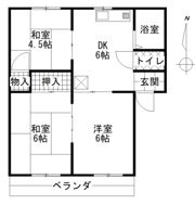 OSレジデンスA棟の間取り画像