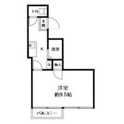 プランドール牧野駅前の間取り画像