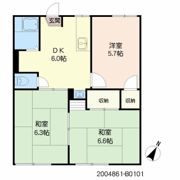 グリーンプラザ鶴見 B棟の間取り画像