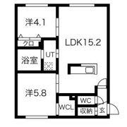 ONE STAGE琴似 (ワンステージコトニ) ※確保済み近隣駐車場ありの間取り画像