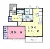 グレイス リリー Aの間取り画像
