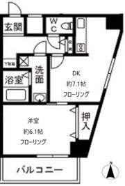 エストセントレの間取り画像