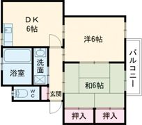 コーポ・ピアの間取り画像