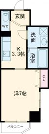 アミティ佐世保田原町の間取り画像