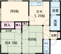 グリーンコーポ萩尾の間取り画像
