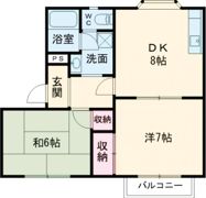 エトワールBの間取り画像