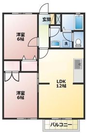 ミーテルーチェ村松の間取り画像