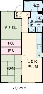 パールマンション有明の間取り画像