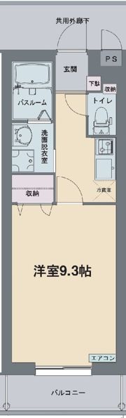 サニーヴィラの間取り画像