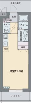 サニーヴィラの間取り画像
